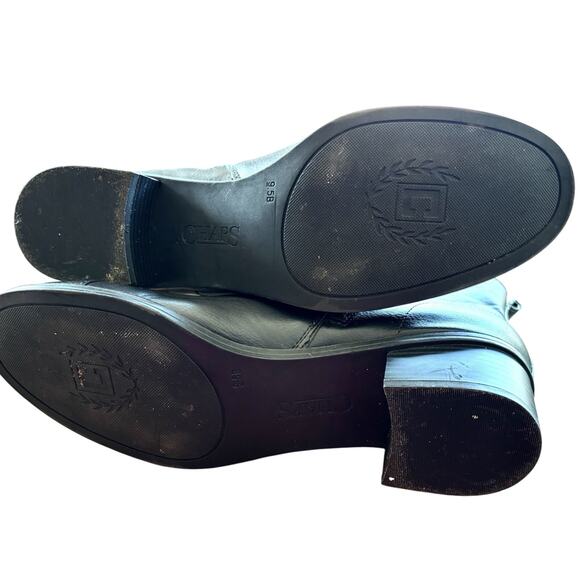 Chaps Page Women’s Booties Sz 9.5B Black NWOT 1” Heel Work Casual Going Out - Picture 7 of 8